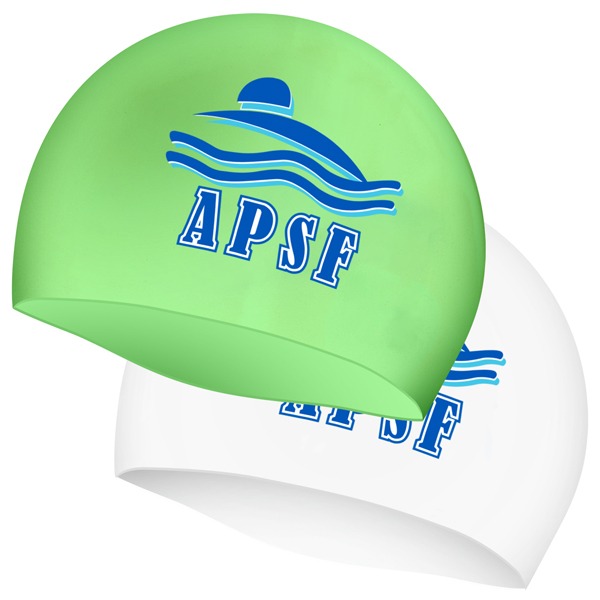 아쿠스(AQUS) 단체 팀 실리콘 수모 맞춤 주문제작 APSF 안산수영연맹