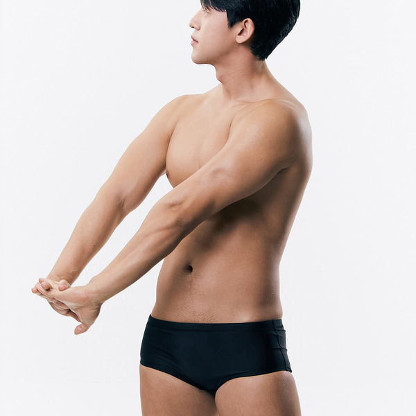 센티(SENTI) 센티 블랙스완 세미 숏사각 남성 수영복 MSP-3001 +지퍼백